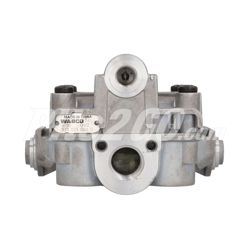Válvula repartidora trasera para Tractocamión, Marca Meritor, compatible con Columbia image number null