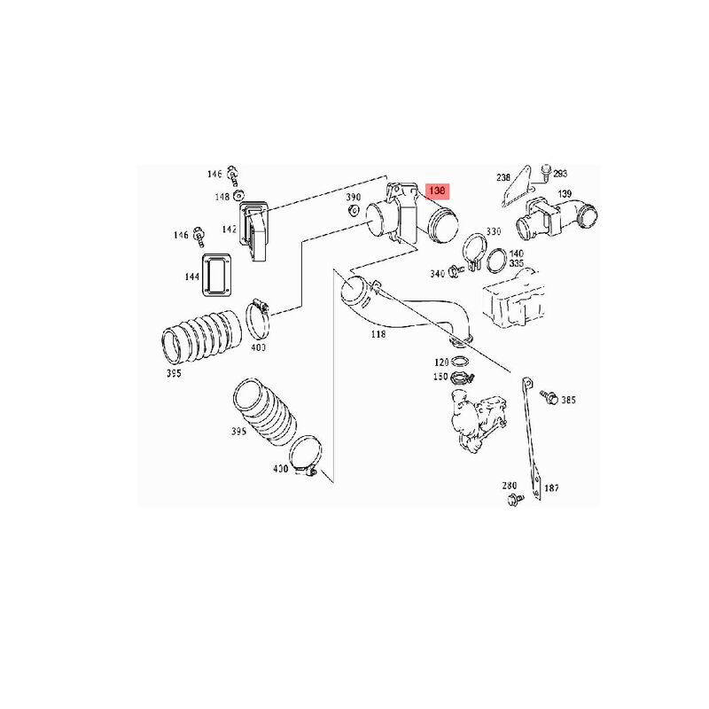 Tuber&iacute;a para Cami&oacute;n, Marca Mercedes-Benz, compatible con OM 904 Y OM 906 image number null