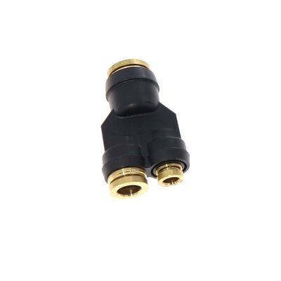 Conexi&oacute;n "Y" 1/2 salidas 3/8 1/4 para Tractocami&oacute;n, Marca Freightliner, compatible con Columbia