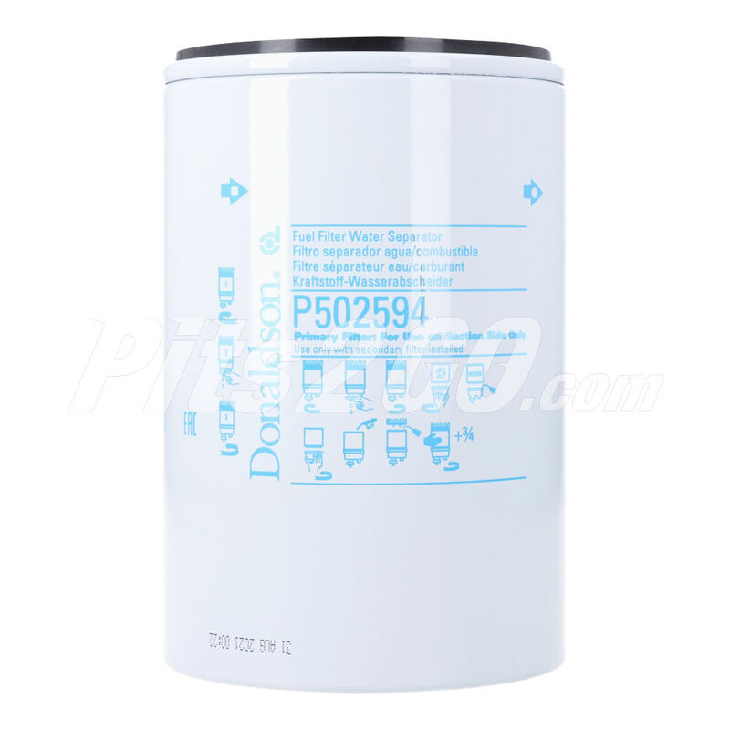 Filtro separador agua combustible para Tractocami&oacute;n, Marca Donaldson, compatible con Gen&eacute;rico image number null