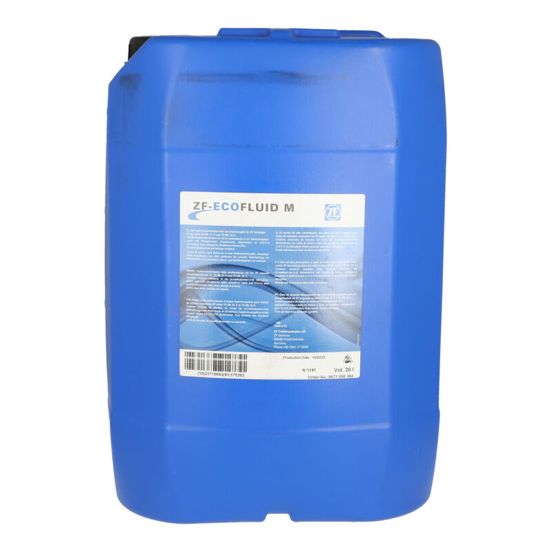 Aceite sint&eacute;tico transmisi&oacute;n garrafa 20 litros, para , Marca del producto: ZF Ecofluid, compatible con: ,n&uacute;mero de parte:,ZF0671090384 image number null