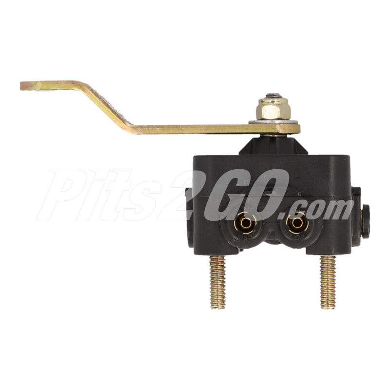 Válvula niveladora de suspensión delantera para Tractocamión, Marca Barksdale, compatible con Genérico image number null