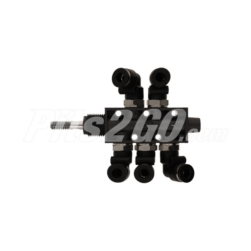 Polo v&aacute;lvula neum&aacute;tica 5 v&iacute;as para Buses, Marca Marcopolo, compatible con Boxer, MBO image number null