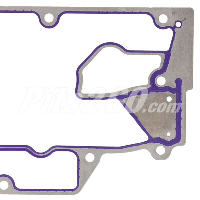 Junta del filtro del enfriador de aceite al c&aacute;rter para Tractocami&oacute;n, Marca Detroit Di&eacute;sel, compatible con Serie 60 image number null