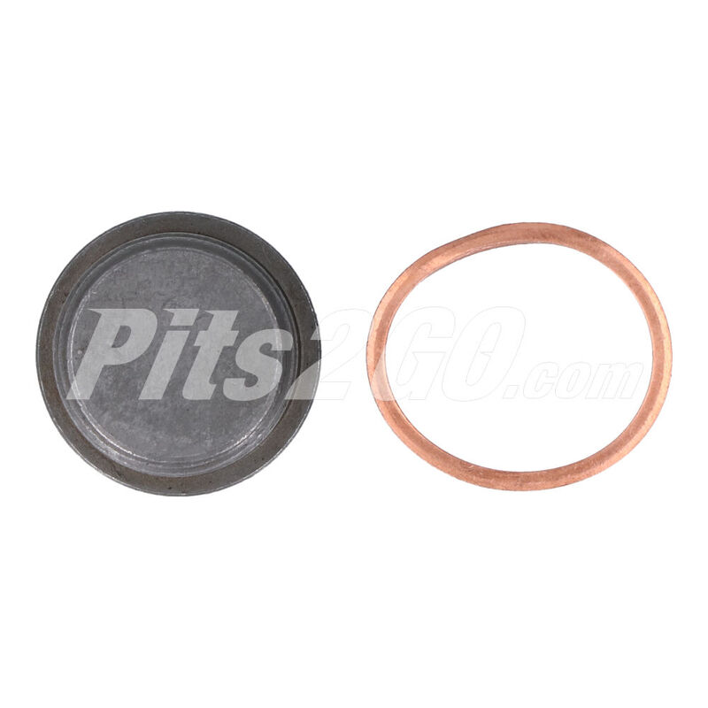 Tap&oacute;n de c&aacute;rter para Tractocami&oacute;n, Marca Detroit Di&eacute;sel, compatible con Serie 60 image number null