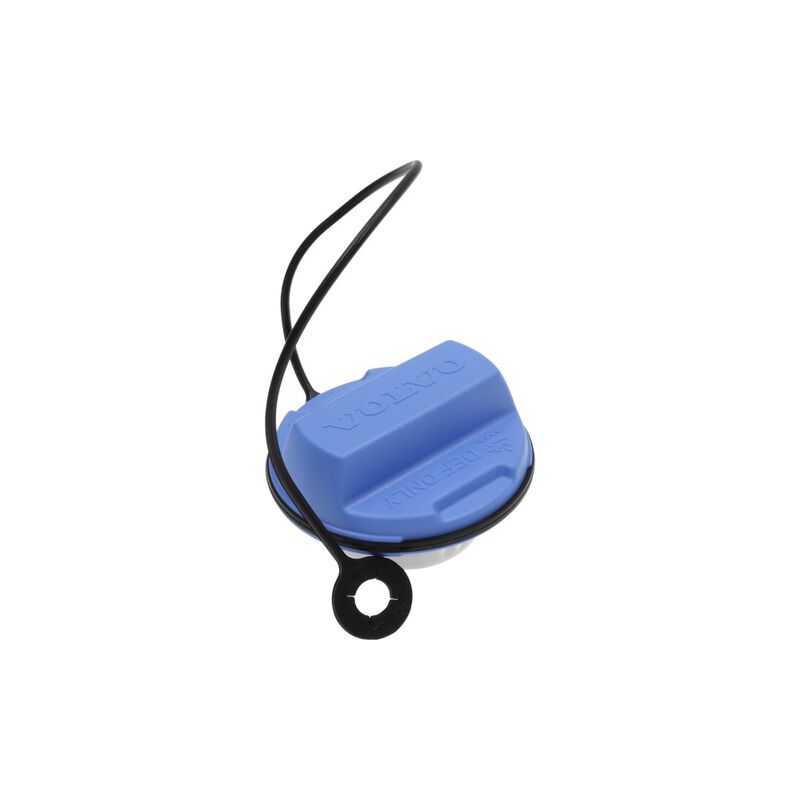 Tap&oacute;n llenado azul para Tractocami&oacute;n, Marca Volvo, compatible con VNL image number null