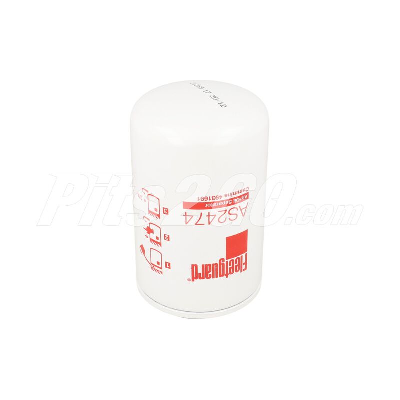 Filtro separador para aire, para Cami&oacute;n, Marca del producto: Foton, compatible con: Foton,N&uacute;mero de parte: AS2474 image number null