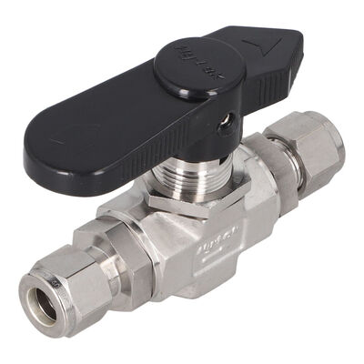 V&aacute;lvula de bola 90 3/8 6000 psi para Tractocami&oacute;n, Marca Gen&eacute;rico, compatible con Cascadia