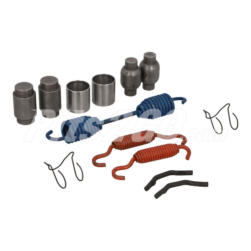 Kit balatas y herrajes trasero, para Tractocami&oacute;n, Marca del producto: Meritor, compatible con: Columbia,n&uacute;mero de parte: TDAKSMA20014711QP image number null