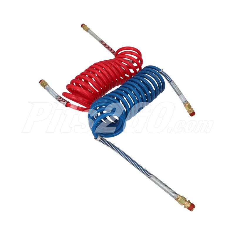 Juego manguera  azul roja  para Tractocami&oacute;n, Marca Volvo, compatible con FH image number null