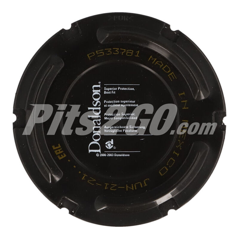 Filtro de aire secundario para Tractocami&oacute;n, Marca Donaldson, compatible con Gen&eacute;rico image number null