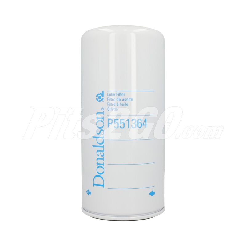 Filtro de aceite enroscable para Tractocami&oacute;n, Marca Donaldson, compatible con Gen&eacute;rico image number null