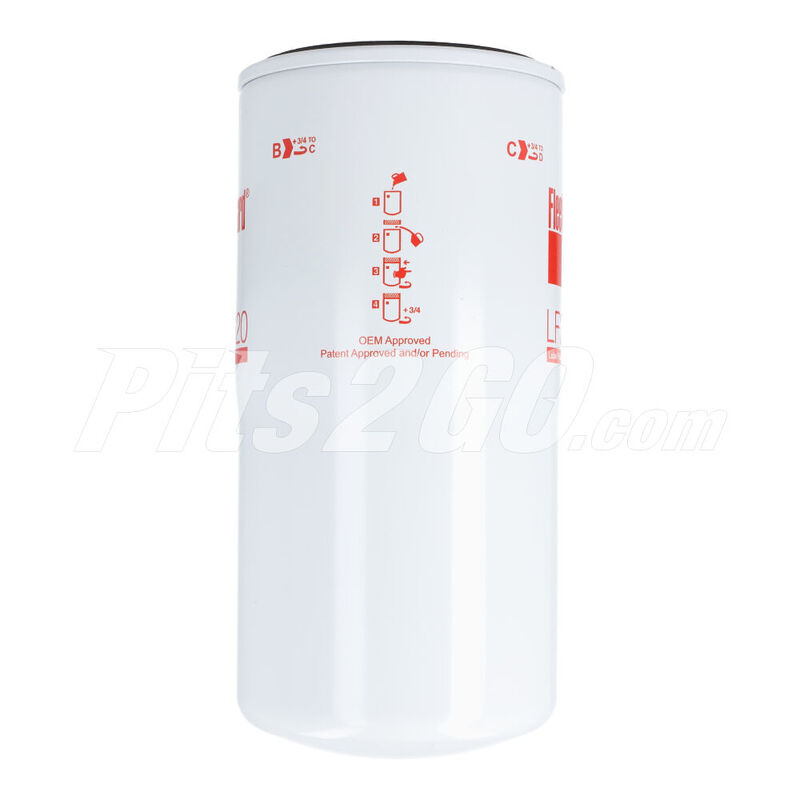 Filtro de aceite para Tractocamión, Marca Fleetguard, compatible con Genérico image number null