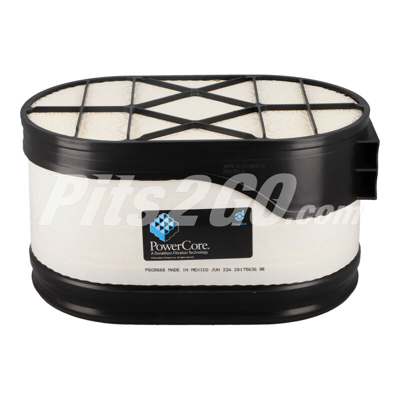 Filtro de aire primario, para Tractocami&oacute;n, Marca del producto: Donaldson, compatible con: Gen&eacute;rico,n&uacute;mero de parte:,DNP608666 image number null