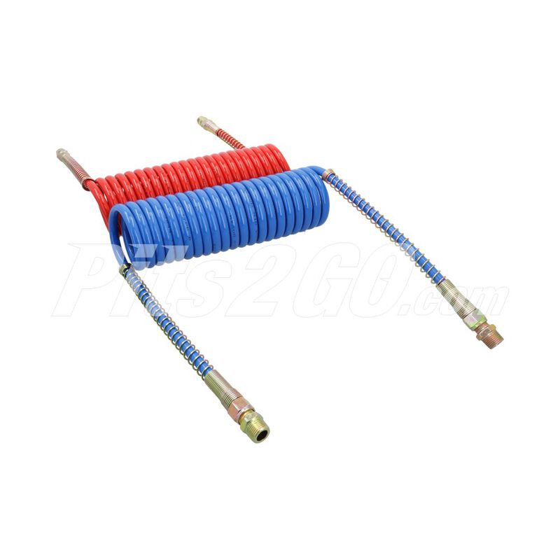 Manguera azul roja para Tractocami&oacute;n, Marca Volvo, compatible con FH image number null