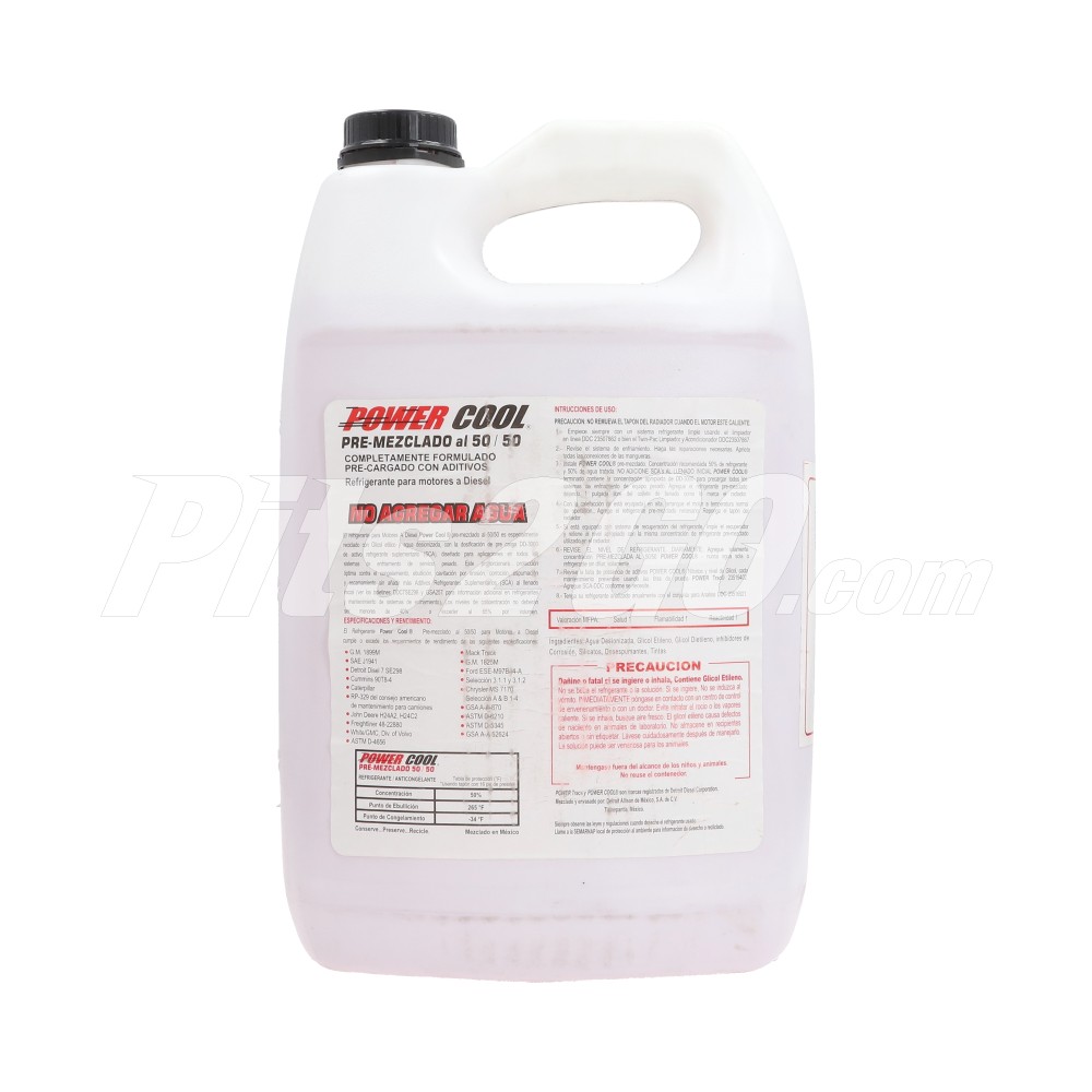 Anticongelante refrigerante Power Cool, Premezclado 50/50. marca Detroit Diesel. image number 3