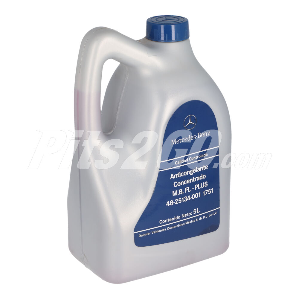 Anticongelante PLUS concentrado Galón 5 litros, para Vanes, Marca del producto: Mercedes-Benz, compatible con: Sprinter,Número de parte: 48251340011751 image number 1
