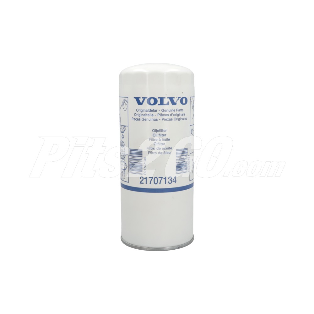 Filtro de aceite, para Tractocamión, Marca del producto: Volvo, compatible con: D12,Número de parte: 21707134 image number 1