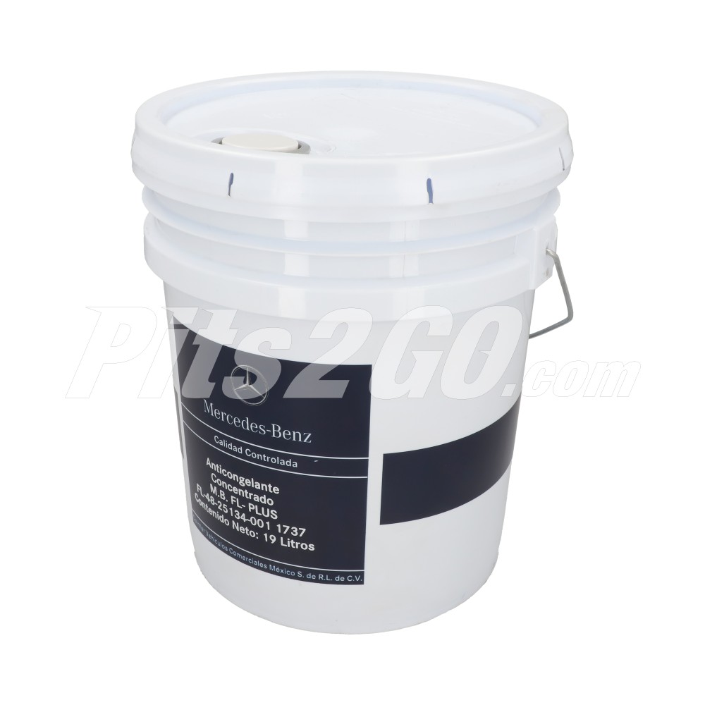 Anticongelante concentrado PLUS, cubeta 19 litros, para Tractocamión, Marca del producto: Mercedes-Benz, compatible con: Columbia,Número de parte: 48251340011737 image number 1