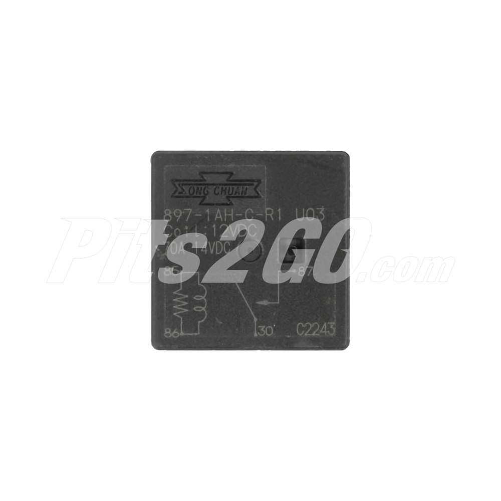Relevador 70a 12v 4 patas para Tractocamión, Marca Volvo, compatible con FH image number 4