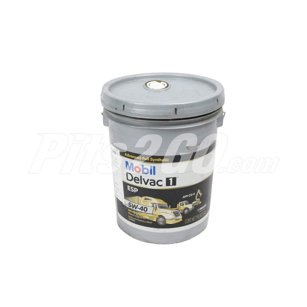 Aceite para motores a diésel sintetico SAE 5W-40 API CK-4, cubeta 19 litros image number 2