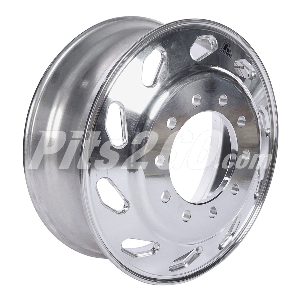 Rin de Aluminio 24.5 x 8.25, para Tractocamión, Marca del producto: Accuride, compatible con: Genérico image number 1