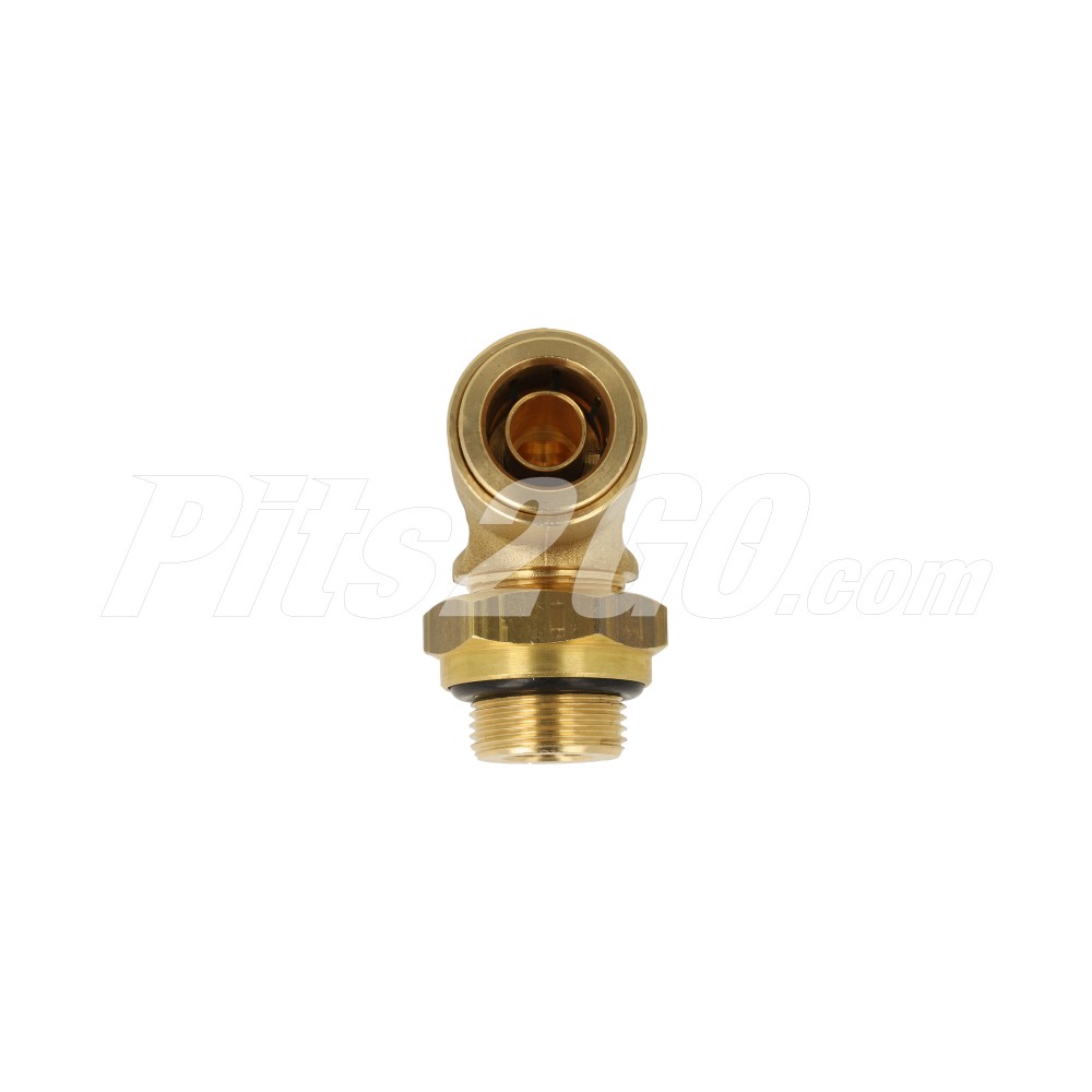 Conexión codo tanque aire 5/8 rosca 1/2 para Tractocamión, Marca Volvo, compatible con FH image number 4