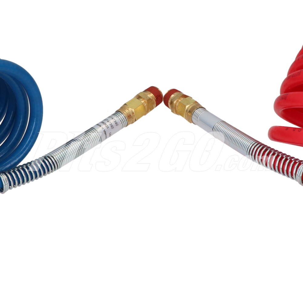 Juego manguera  azul roja  para Tractocamión, Marca Volvo, compatible con FH image number 3