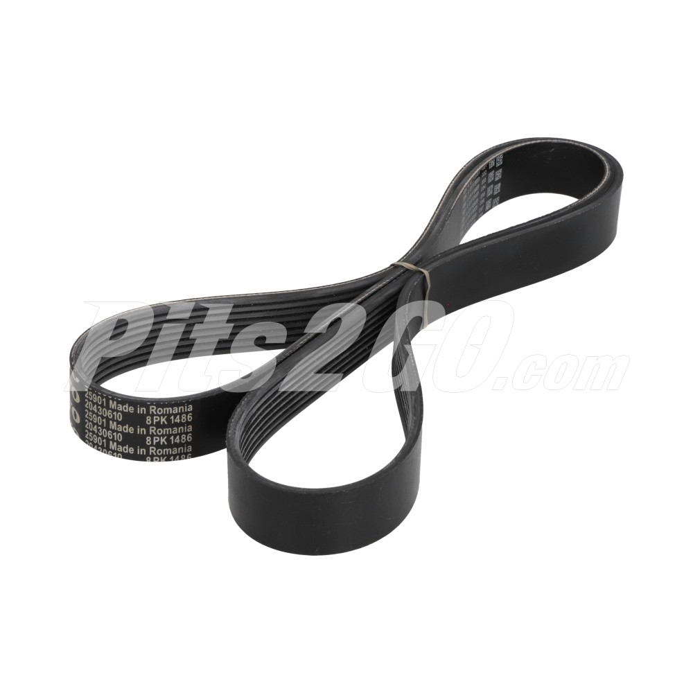 Correa en V para Buses, Marca Volvo, compatible con B11R,B12 image number 1