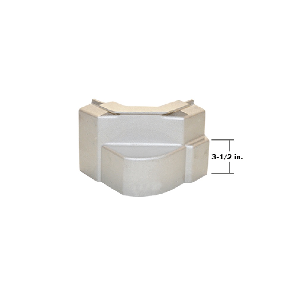 Tapa de esquina gda tapa de esquina, rd/s 3"rad alum p-ser plt para Remolques, Marca Great Dane, compatible con Cajas