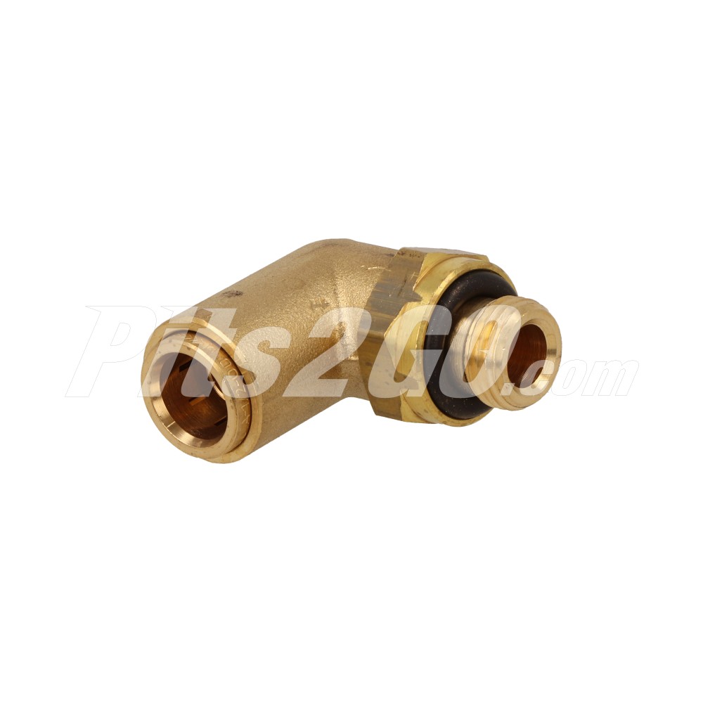 Niple angular tubo 1 2, m16x1.5 rosca para Tractocamión, Marca Volvo, compatible con FH image number 2