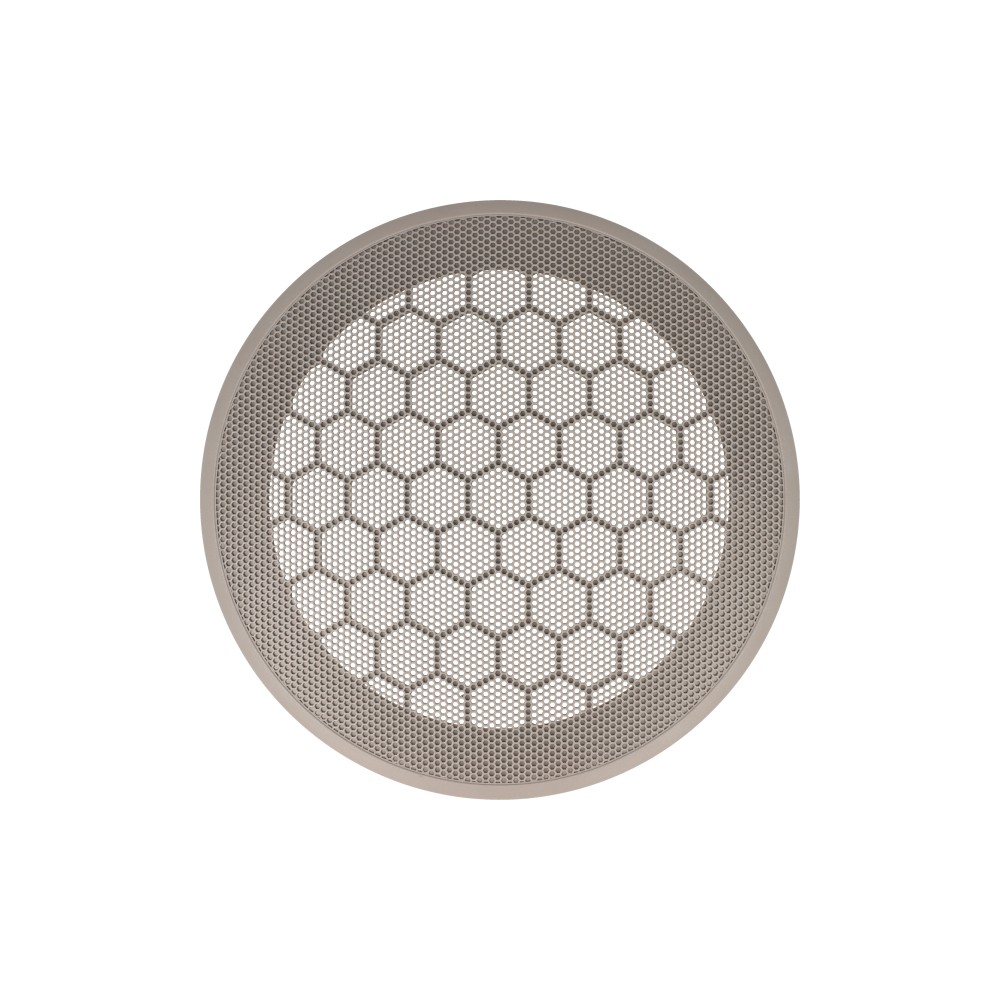 Tapa de bocina color gris para Tractocamión, Marca Volvo, compatible con FM image number 0