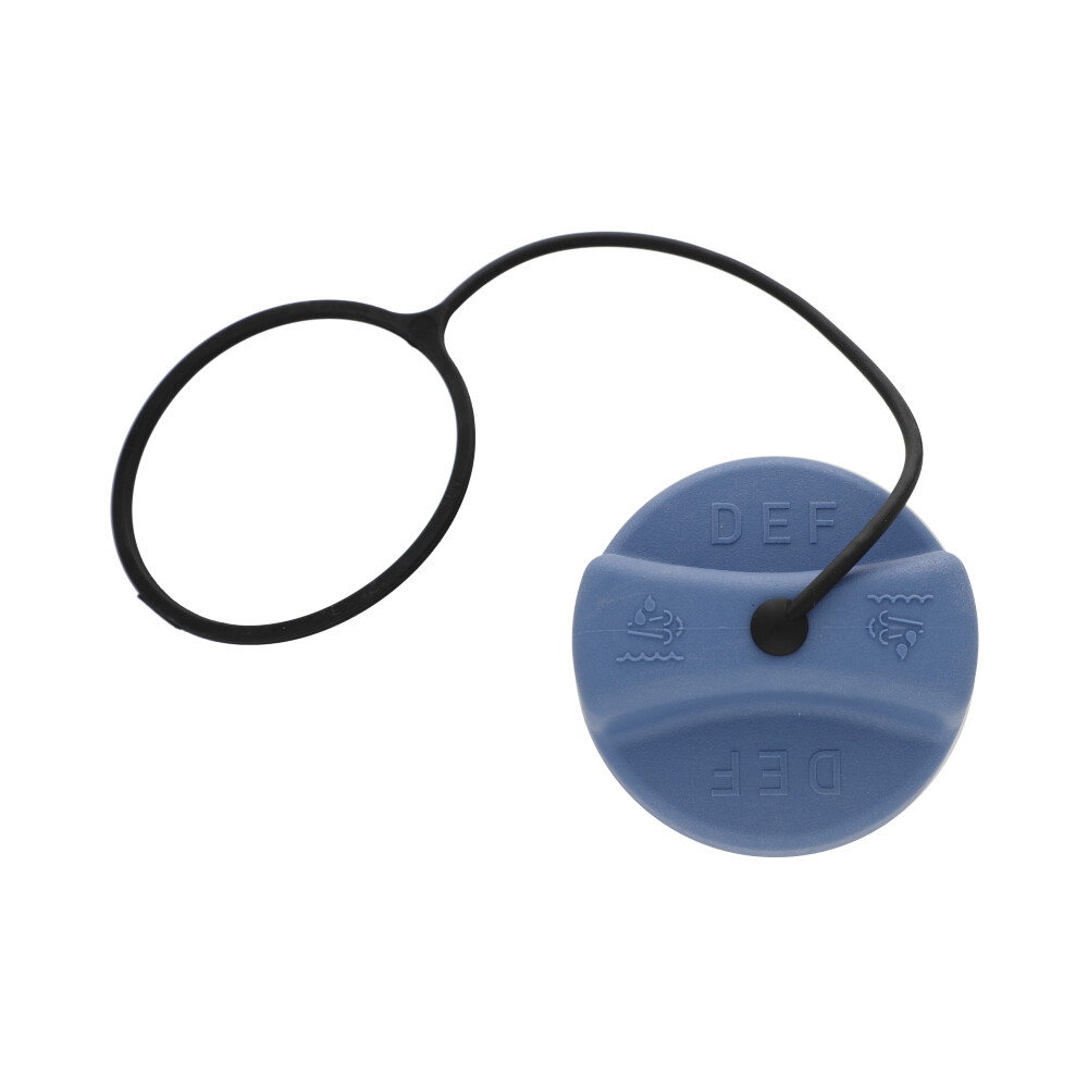 Tapón azul tanque urea para Tractocamión, Marca Freightliner, compatible con Cascadia