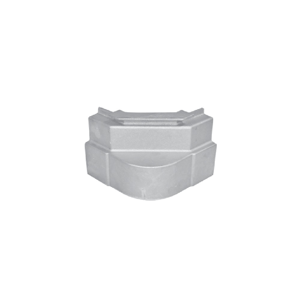 Tapa de esquina gda c/tapa, frontal universal de pared delgada de aluminio p-101 para Remolques, Marca Great Dane, compatible con Cajas