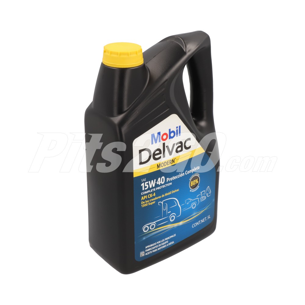 Aceite para motores a diésel SAE 15W-40 API CK-4, garrafa 5 litros image number 1