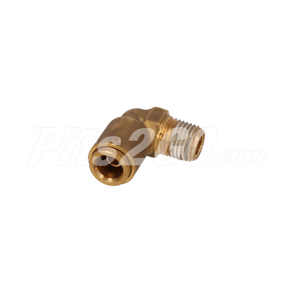 Conexión codo 3/8 pulgadas x 1/4 pulgada para Tractocamión, Marca Volvo, compatible con FH image number 3