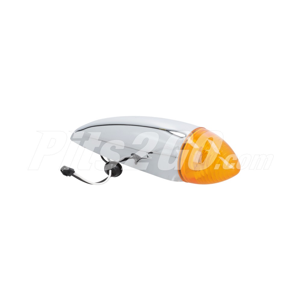 Plafón ámbar tipo bala para Tractocamión, Marca Volvo, compatible con FH image number 2