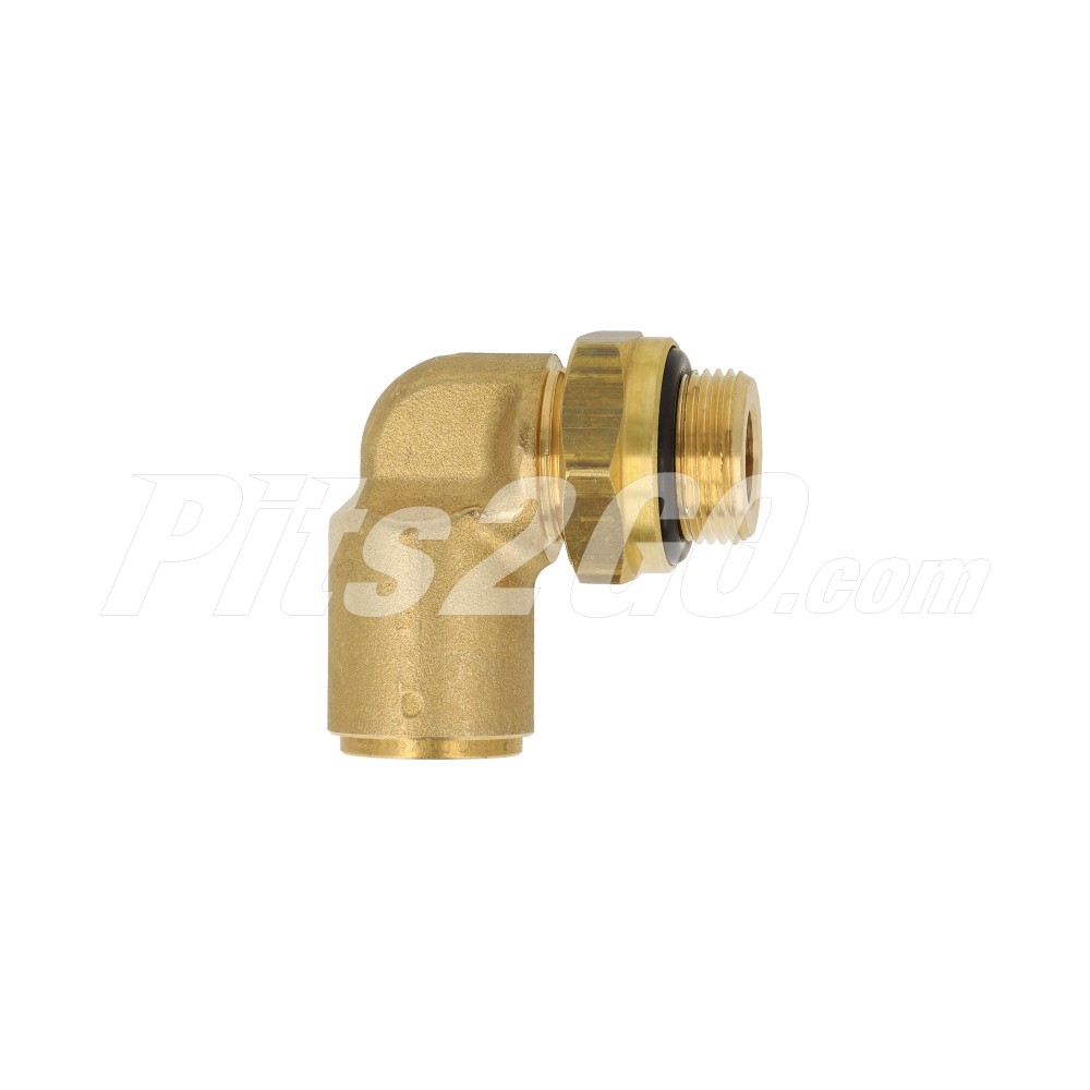 Conexión codo tanque aire 5/8 rosca 1/2 para Tractocamión, Marca Volvo, compatible con FH image number 3