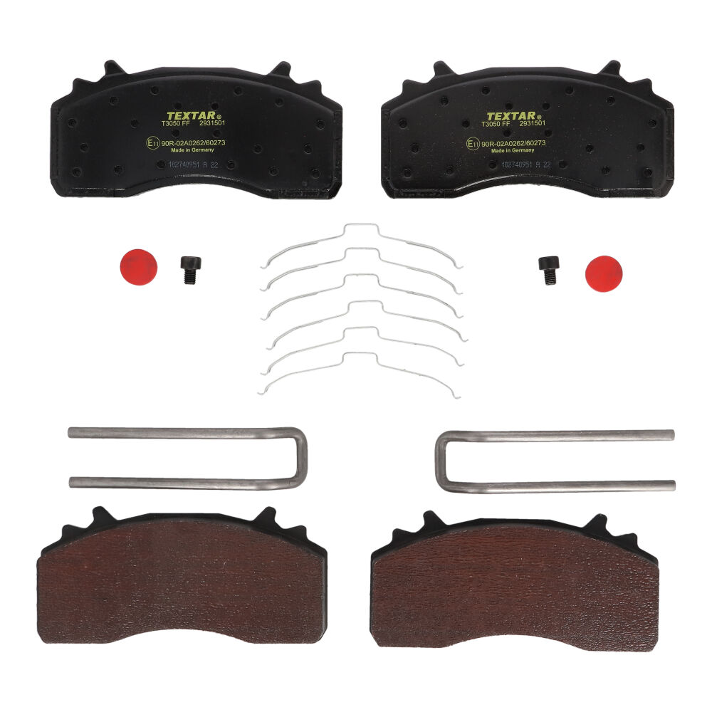 Pastilla de freno de disco para Tractocamión, Marca TMD Friction, compatible con Genérico
