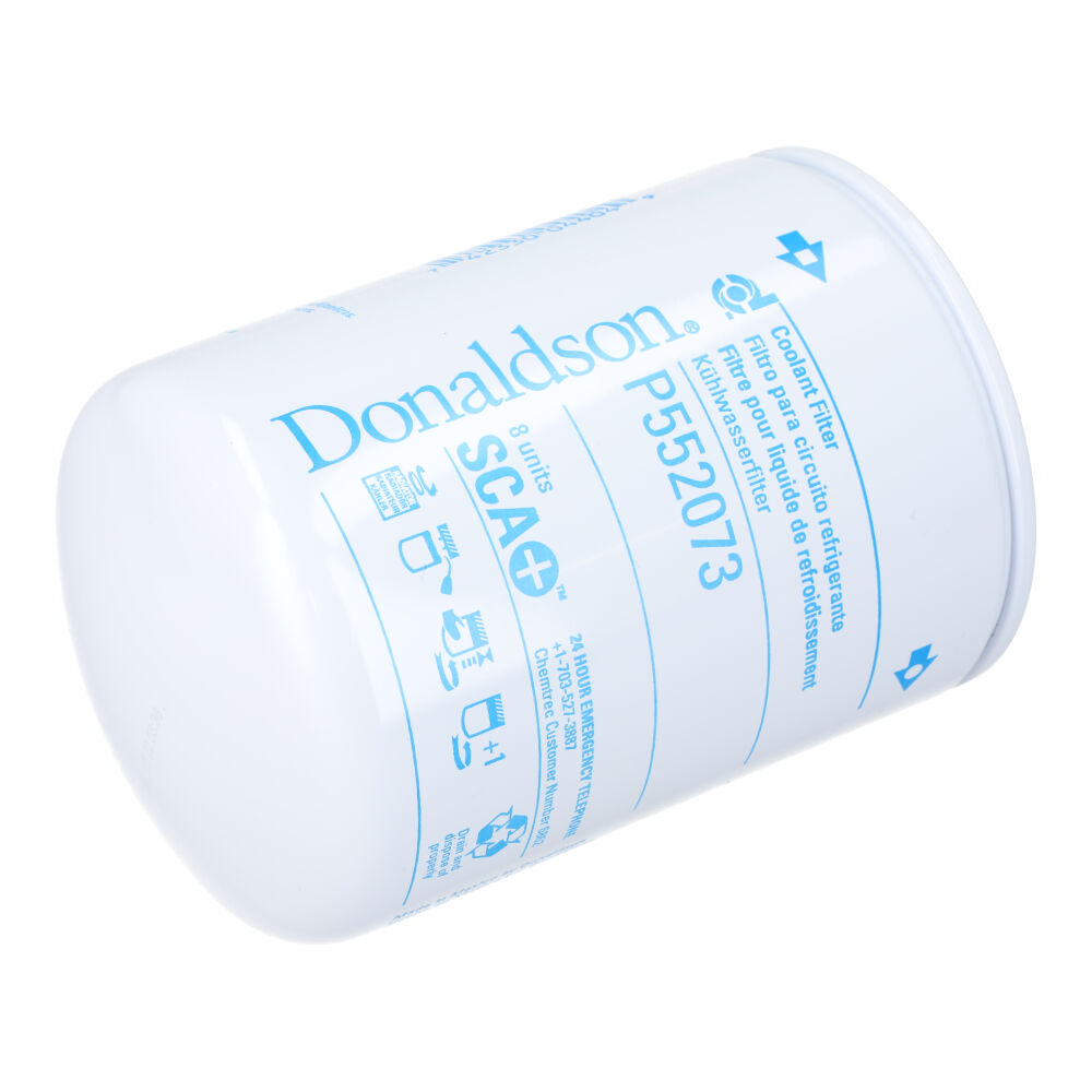 Filtro para refrigerante, anticongelante o agua tipo sellado, para Tractocamión, Marca del producto: Donaldson, compatible con: Genérico,número de parte:,DNP552073