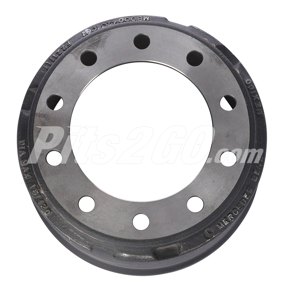 Tambor trasero para Tractocamión, Marca Fumaq, compatible con Genérico image number 2