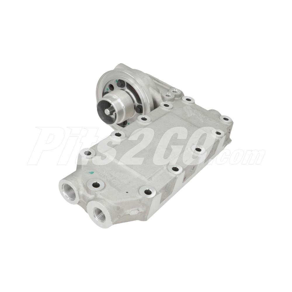 Cabeza, filtro de aceite lubricante, para Tractocamión, Marca del producto: Cummins, compatible con: T380,número de parte:,5450366 image number 2