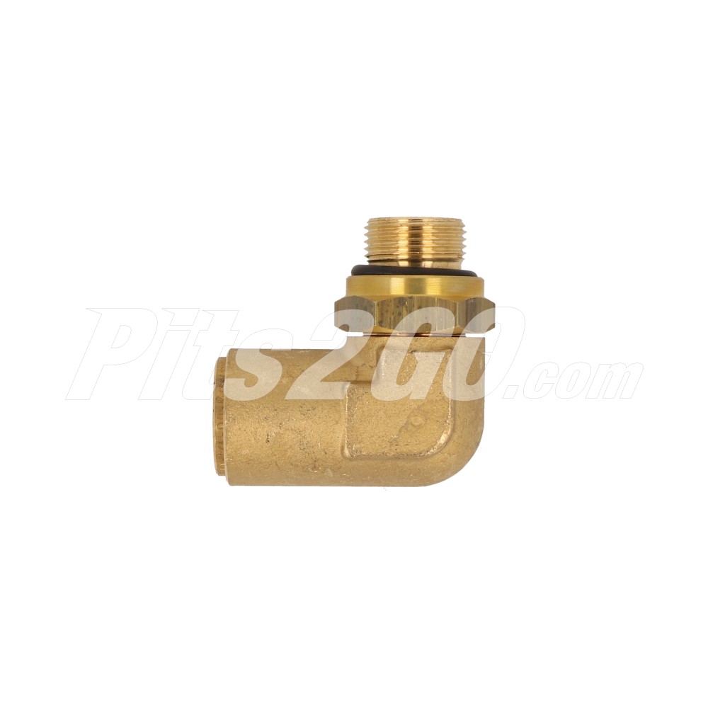Niple angular m22x1.5 rosca, 3/4 tubo para Tractocamión, Marca Volvo, compatible con FH image number 1