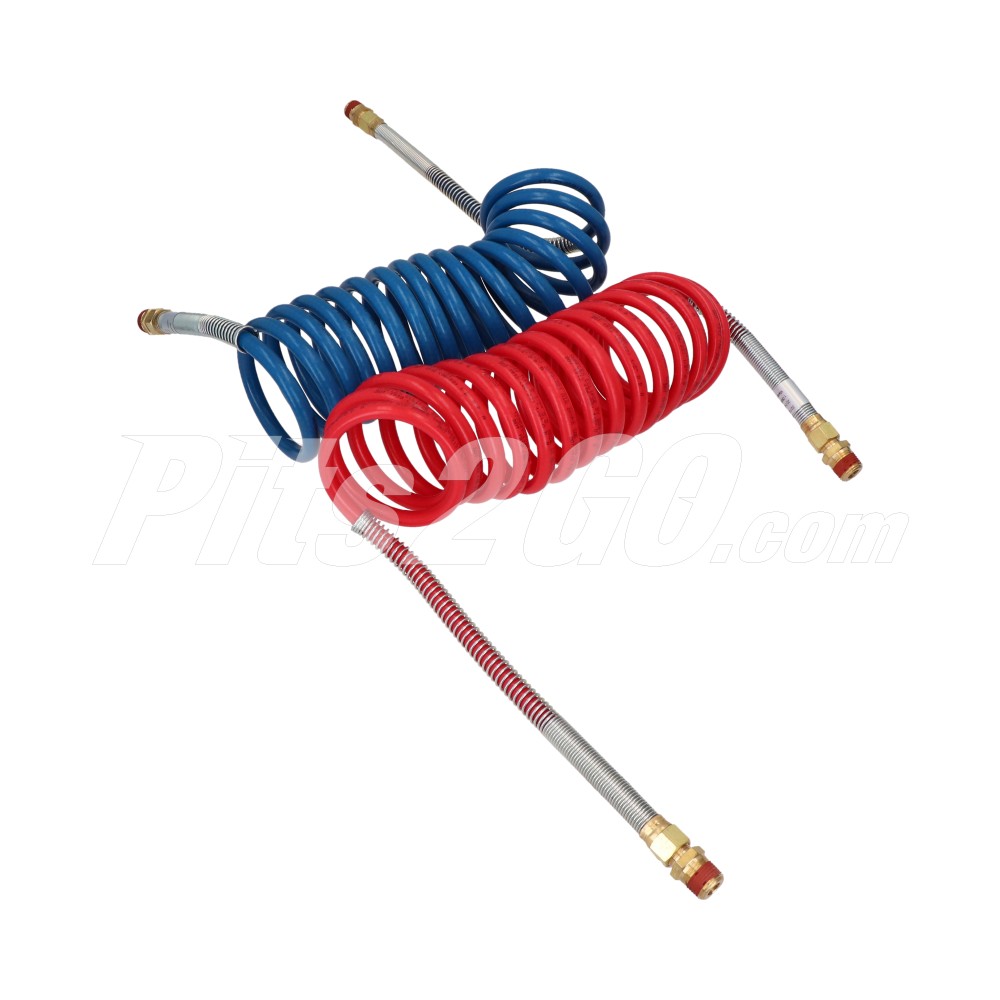 Juego manguera  azul roja  para Tractocamión, Marca Volvo, compatible con FH image number 2