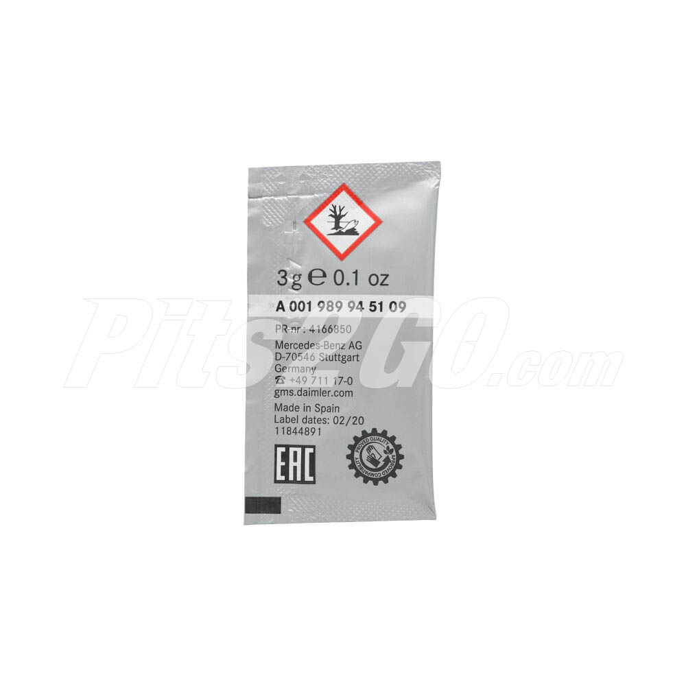 Pasta anti chillido pastilla de freno para Vanes, Marca Mercedes-Benz, compatible con Sprinter image number 1