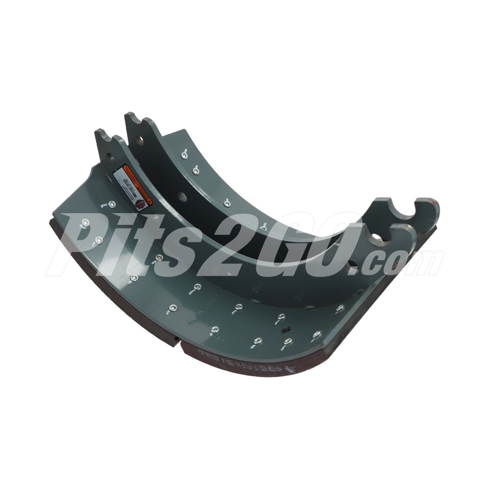 Ensamble zapata y balata trasera para Tractocamión, Marca Meritor, compatible con Columbia image number 1