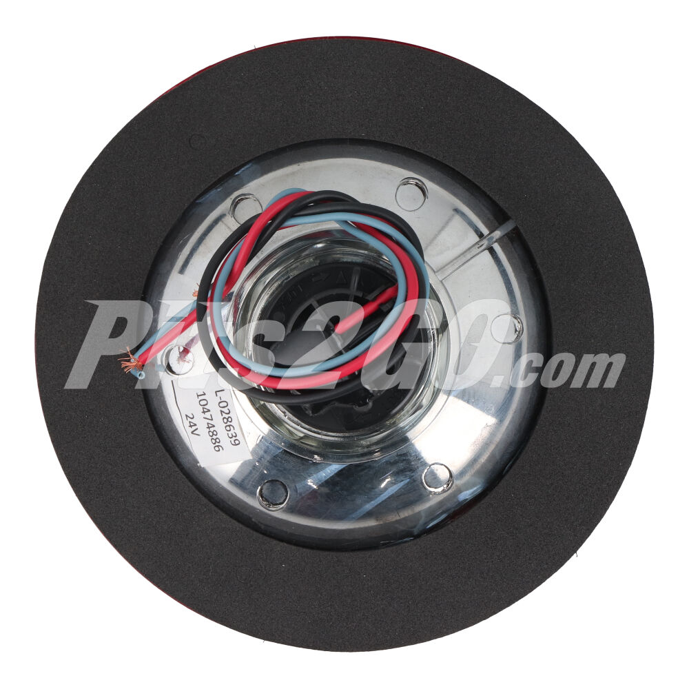 Plafón trasero rojo para Buses, Marca Mercedes-Benz, compatible con Marco polo image number 2