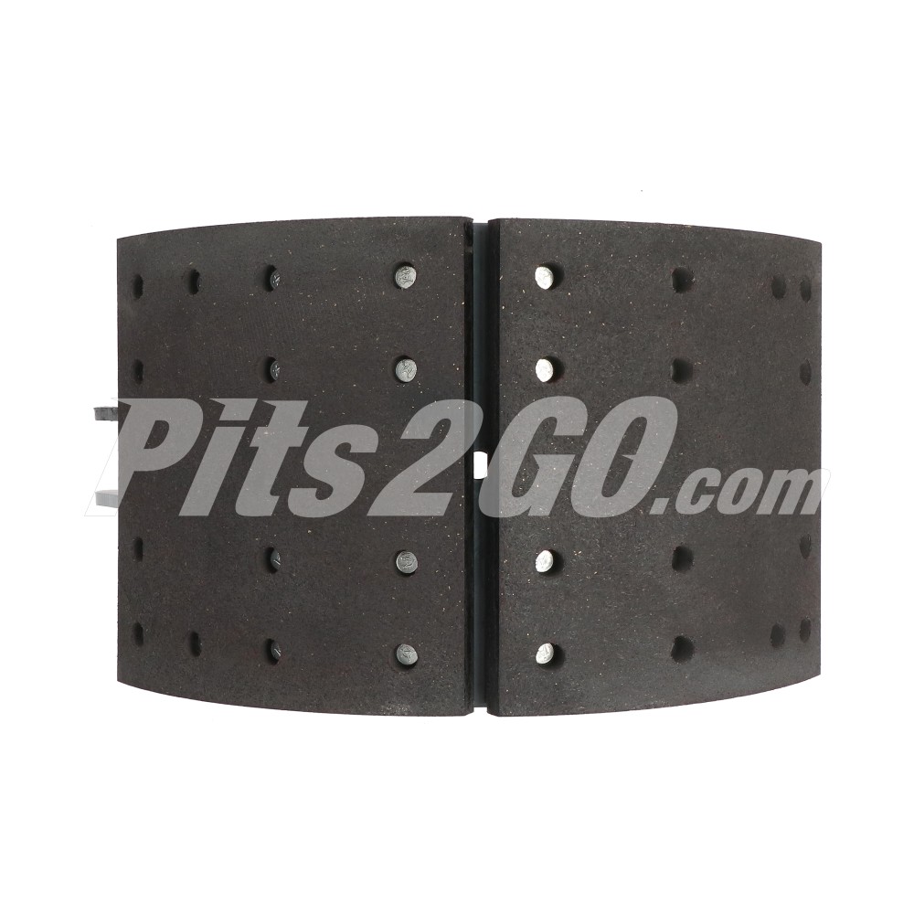Ensamble zapata y balata trasera para Tractocamión, Marca Meritor, compatible con Columbia image number 4
