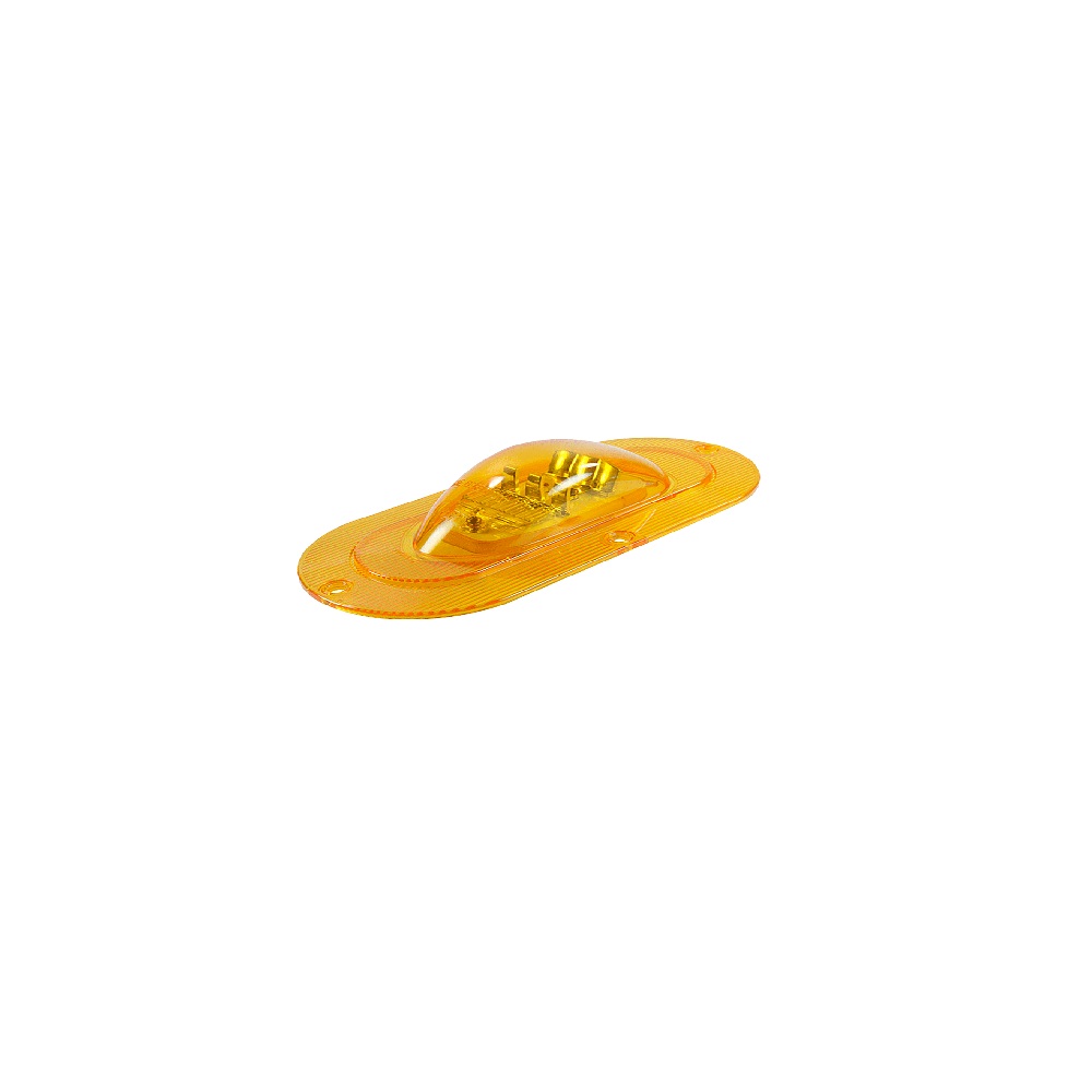 Lámpara de giro amarilla lado giro led brida integrada pin macho para Remolques, Marca Great Dane, compatible con Cajas image number 0