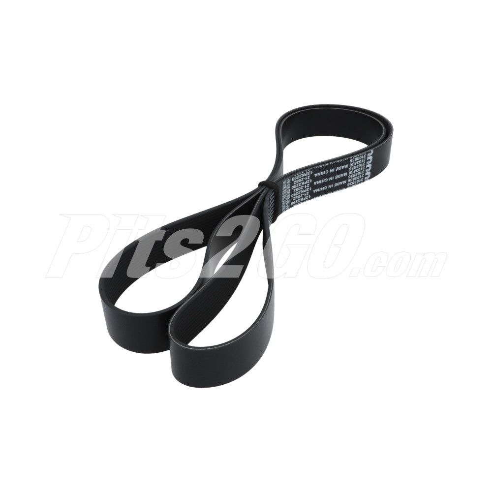 Correa trapezoidal acanalada, para Tractocamión, Marca del producto: Cummins, compatible con: VNL430,VNL460,número de parte:,3103836 image number 1